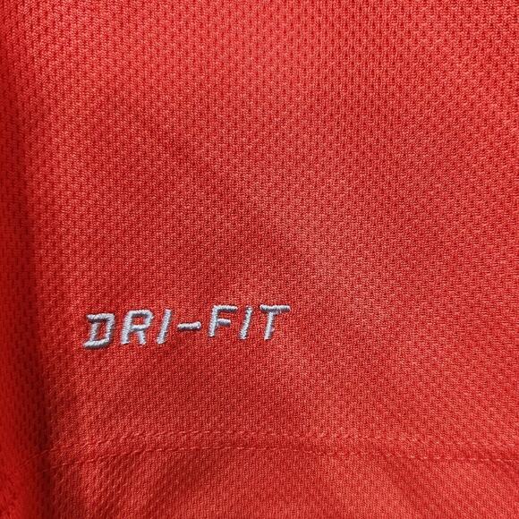 Nike Dri-Fit Manchester United Short Sleeve Embroidered Swoosh Jersey Medium M - Picture 3 of 7